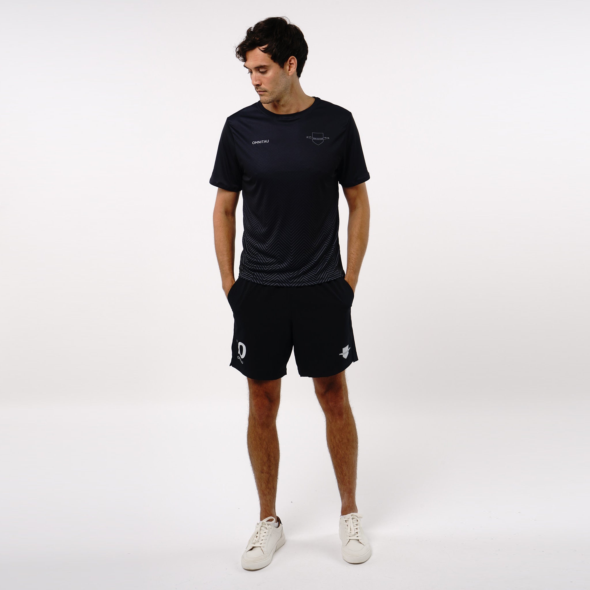 Omnitau Men's Core Football Shorts Navy – Omnitau Clothing Team