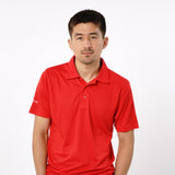 Omnitau Men's Classic Golf Polo Shirt - Red