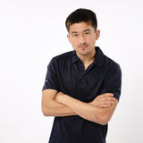 Omnitau Men's Classic Golf Polo Shirt - Navy