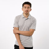 Omnitau Men's Classic Golf Polo Shirt - Heather Grey