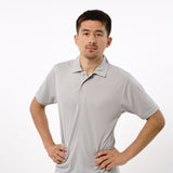 Omnitau Men's Classic Golf Polo Shirt - Heather Grey