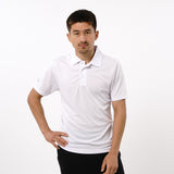 Omnitau Men's Classic Golf Polo Shirt - White
