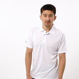 Omnitau Men's Classic Golf Polo Shirt - White