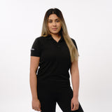 Omnitau Women's Classic Golf Polo Shirt - Black
