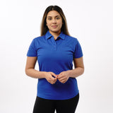 Omnitau Women's Classic Golf Polo Shirt - Royal Blue