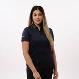 Omnitau Women's Classic Golf Polo Shirt - Navy
