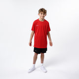 Omnitau Kid's Team Sports Breathable Technical T-Shirt - Red