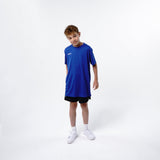 Omnitau Kid's Team Sports Core Cricket Crew Neck Shirt - Royal Blue