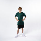 Omnitau Kid's Team Sports Breathable Technical T-Shirt - Bottle Green