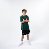 Omnitau Kid's Team Sports Breathable Technical T-Shirt - Bottle Green
