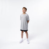 Omnitau Kid's Team Sports Core Multisport Playing Shirt  - Heather Grey