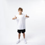 Omnitau Kid's Team Sports Core Football Shirt- White