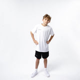 Omnitau Kid's Team Sports Core Hockey Crew Neck T-Shirt - White