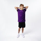 Omnitau Kid's Team Sports Breathable Technical T-Shirt - Purple