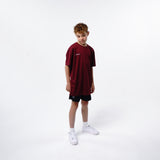 Omnitau Kid's Team Sports Core Multisport Playing Shirt - Burgundy