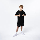 Omnitau Kid's Team Sports Core Hockey Crew Neck T-Shirt - Black