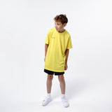 Omnitau Kid's Team Sports Breathable Technical T-Shirt - Yellow