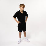 Omnitau Kid's Team Sports Core Hockey Polo Shirt - Black