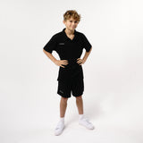 Omnitau Kid's Team Sports Core Hockey Polo Shirt - Black