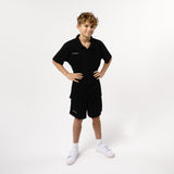 Omnitau Kid's Team Sports Core Football Shorts - Black