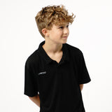 Omnitau Kid's Team Sports Core Cricket Polo Shirt - Black