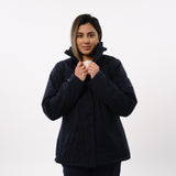 Omnitau Women's Team Sports Padded Waterproof Jacket - Navy