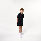 Omnitau Kid's Team Sports Core Cricket Polo Shirt - French Navy