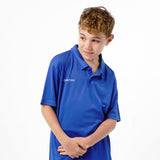 Omnitau Kid's Team Sports Core Football Polo Shirt - Royal Blue