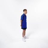 Omnitau Kid's Team Sports Core Football Polo Shirt - Royal Blue