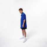 Omnitau Kid's Team Sports Breathable Technical Polo - Royal Blue