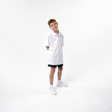 Omnitau Kid's Team Sports Breathable Technical Polo - White