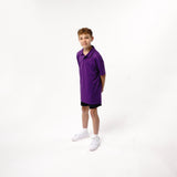 Omnitau Kid's Team Sports Core Multisport Polo Shirt - Purple