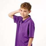 Omnitau Kid's Team Sports Core Multisport Polo Shirt - Purple