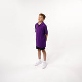 Omnitau Kid's Team Sports Core Hockey Polo Shirt - Purple