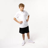 Omnitau Kid's Team Sports Organic Cotton Polo - White