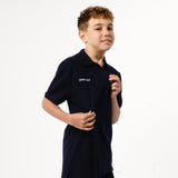 Omnitau Kid's Team Sports Organic Cotton Polo - French Navy