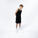 Omnitau Kid's Team Sports Breathable Tech Vest - Black