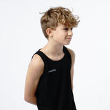 Kid's Omnitau Team Sports Core Athletics Vest - Black