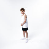 Omnitau Kid's Team Sports Breathable Tech Vest - White