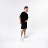 Omnitau Kid's Team Sports Breathable Core Rugby Shorts - Black