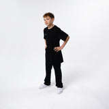 Omnitau Kid's Team Sports Core Cricket Trouser - Black