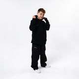 Omnitau Kid's Team Sports Organic Cotton Hoodie - Black