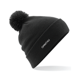 Pate's Staff Pom Pom Beanie - Black