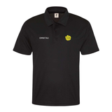 Henley Netball Club Team Sports Breathable Technical Polo - Black