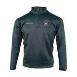 Pate's Staff Men's 1/4 Zip Technical Midlayer Fleece - Black