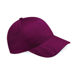 Omnitau Team Sports Classic Baseball Cap - Burgundy