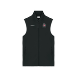 Pate's Staff Women's Softshell Gilet - Black