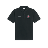 Pate's Staff Women's Cotton Polo Shirt - Black
