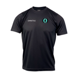 England Netball Academy Tech T-Shirt - Black