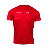 Elmdon Netball Club Omnitau Team Sports Breathable Technical T-Shirt - Red